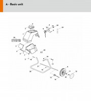 Stihl GB 370 S Petrol Chipper Spare Parts